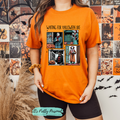 #109 DTF Print- Waiting For Halloween Cartoon