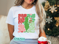 #119 DTF Print- Christmas Green Guy Retro