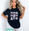 #135 DTF Print- Iridescent Winter Christmas Theme