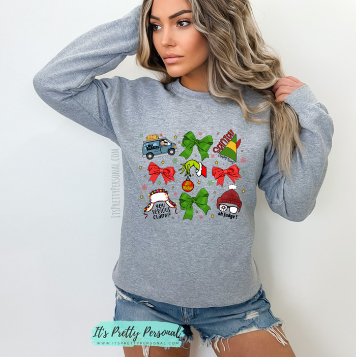 #143 DTF Print-Winter Christmas Favorite Movie Quotes