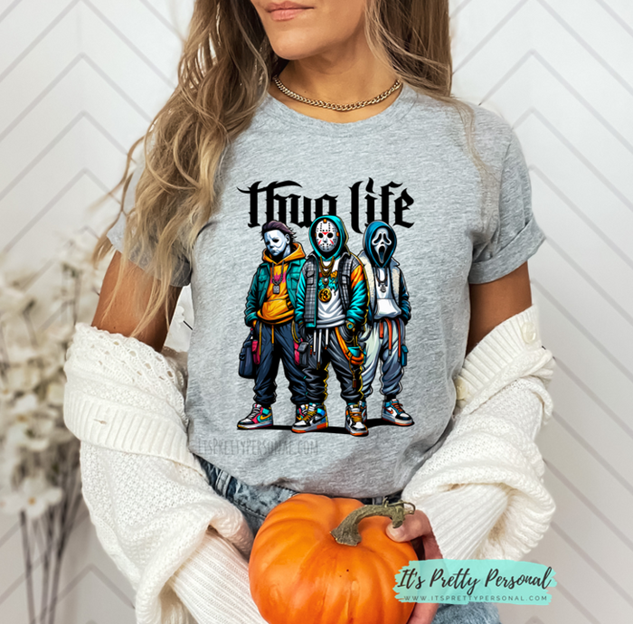 #145 DTF Print- Horror Thug Life