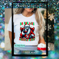 #147 GLITTER SHIRT DTF- Do You Like Christmas Movies? Scream *read listing.