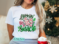 #154 DTF Print- Christmas Tree Cake Snack