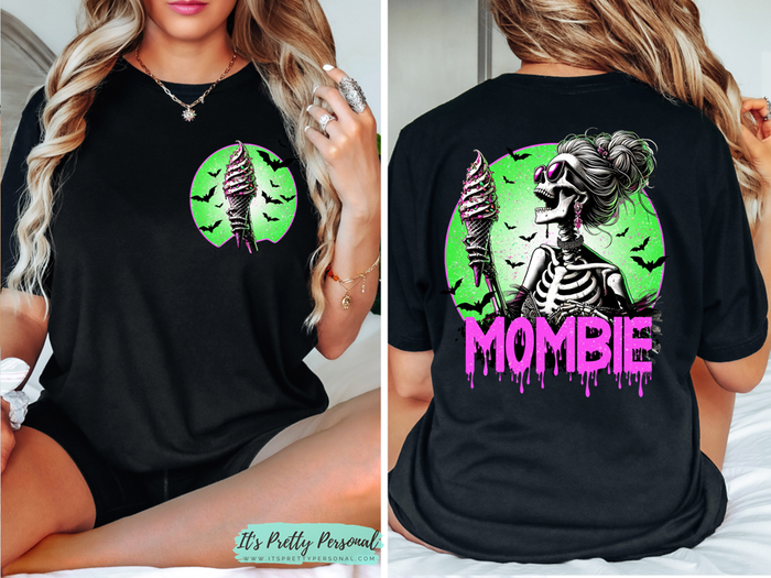 #156 DTF Print- Mombie Ice-Cream - Front and Back Match