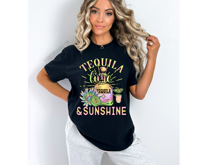 #168 DTF Print- Tequila Lime Sunshine