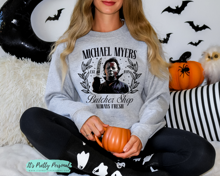 #175 DTF Print- Horror Myers Social Club