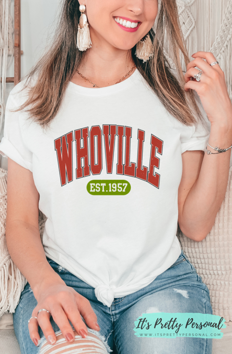 #178 DTF Print- Christmas Green Guy Whoville Front + Back Combo