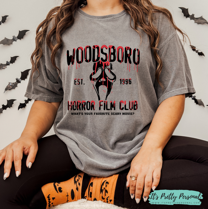 #180 DTF Print- Horror Film Club