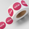 2" Round Custom Sticker Printing