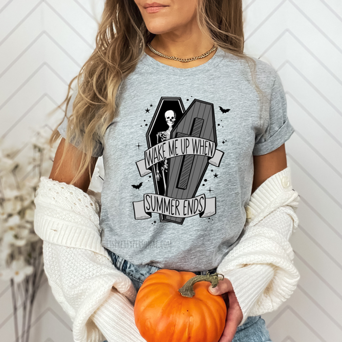 #219 DTF Print- When Summer Ends