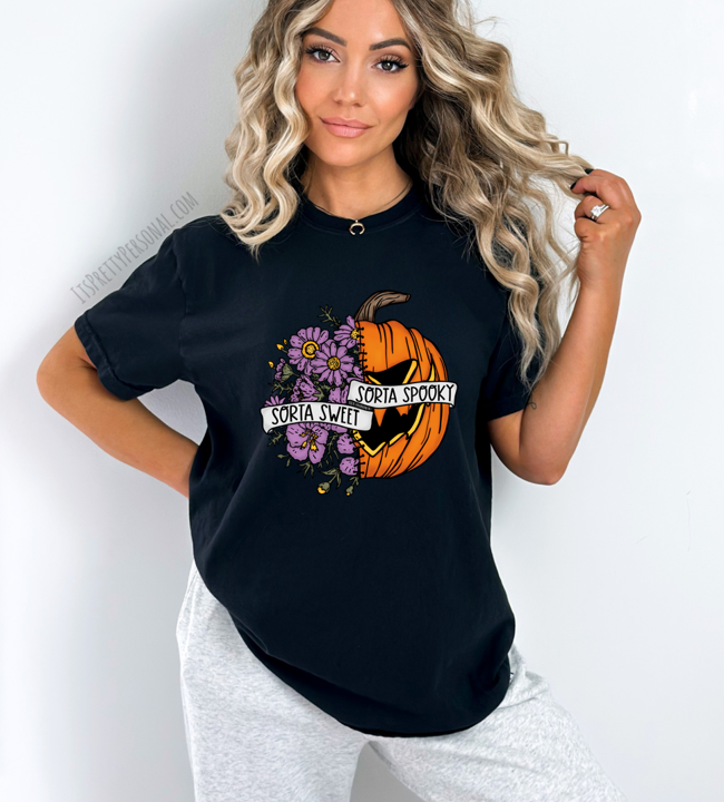 #237 DTF Print- Sorta Sweet Sorta Spooky