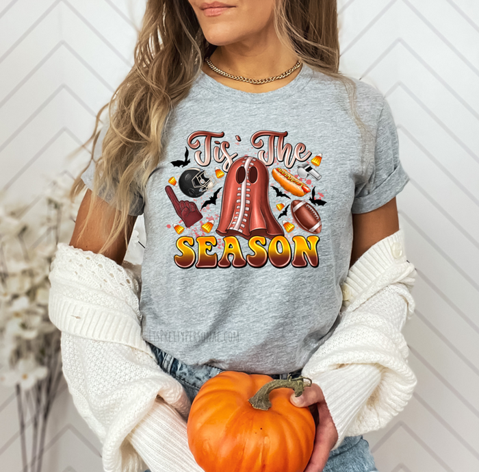 #253 DTF Print- Football Tis Season