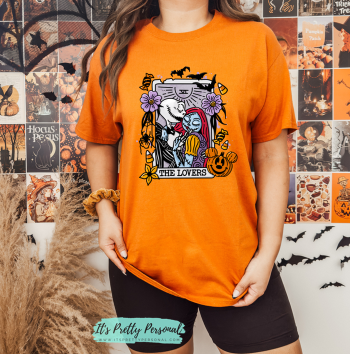 #260 DTF Print- Lovers Christmas Nightmare