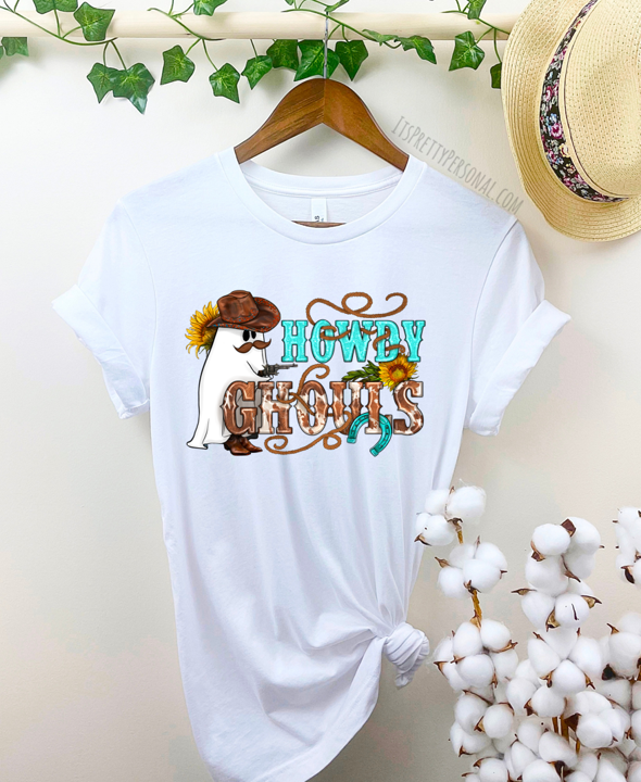 #262 DTF Print- Howdy Ghouls