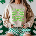 #27 DTF Print-St Patrick's Bows Clovers