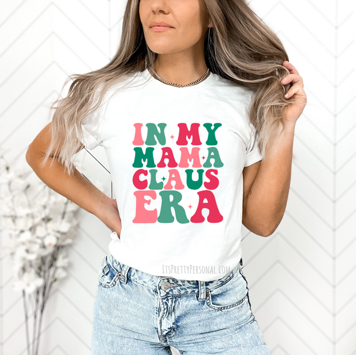 #289 DTF Print- Mama Claus Era