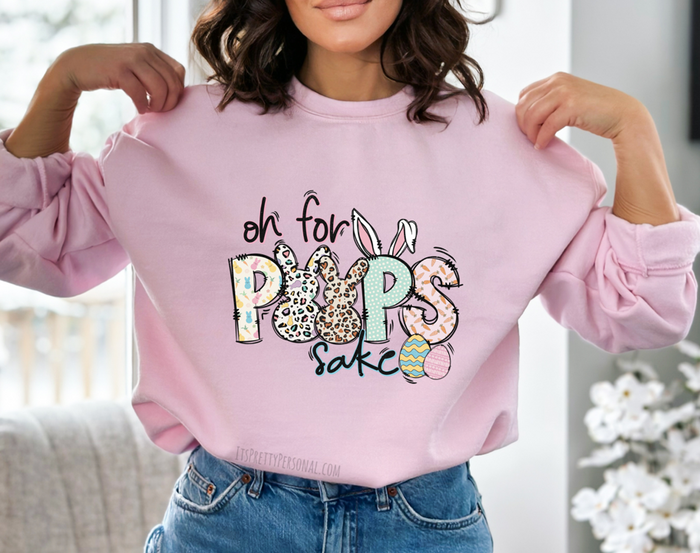 #308 DTF Print- For Peeps Sake