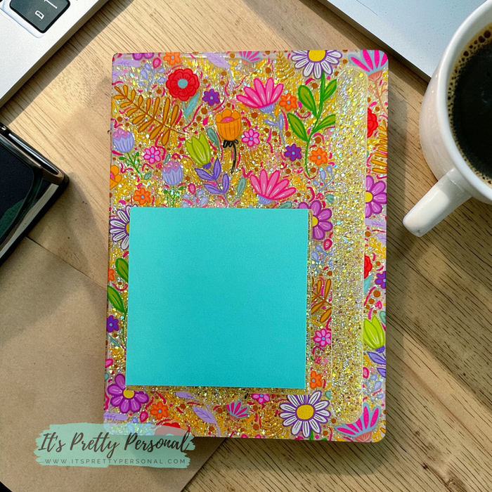 #31- PEN + STICKY NOTE HOLDER- Acrylic Blank- 3 pieces total