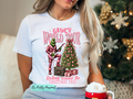 #311 DTF Print-Green Guy Christmas Pink Rocker