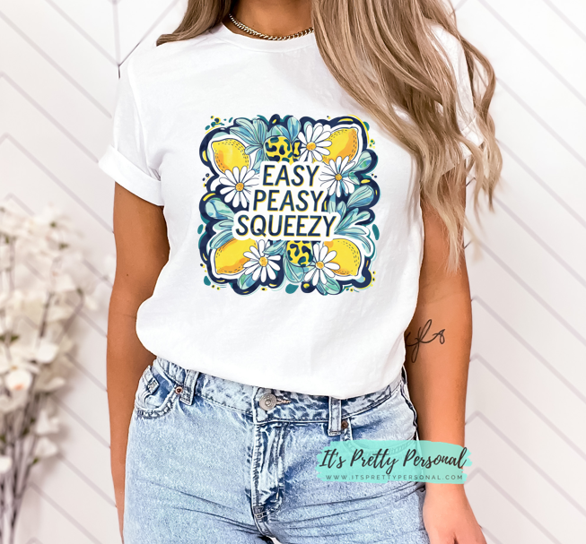 #319 DTF Print- Easy Peasy Squeezy Lemon