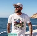 #323 DTF Print- Red White and Bruh (July 4th/America)