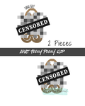 #33- ADULT TEENY PEENY PAPERCLIP- 2 pieces total