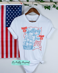 #330 DTF Print- Spilling The Tea (July 4th/America)