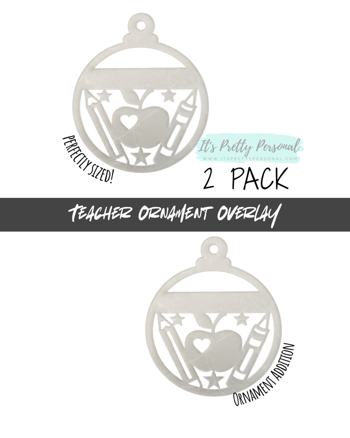 #34-TEACHER OVERLAY- Ornament Addition Blanks- 2 pack