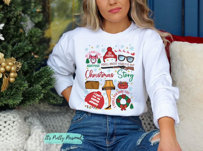 #37 DTF Print-Winter Christmas Oh Fudge Story