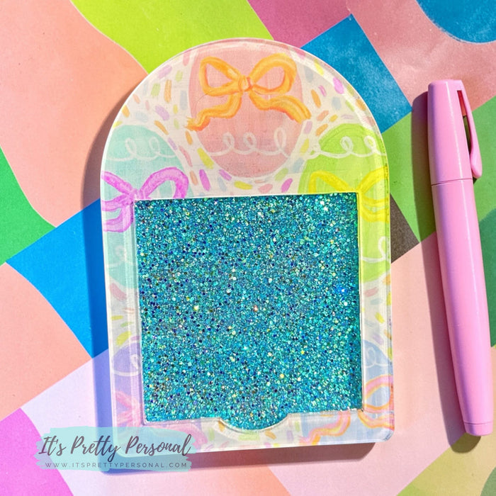 #4- STICKY NOTE HOLDER- Acrylic Blank- 3 pieces total