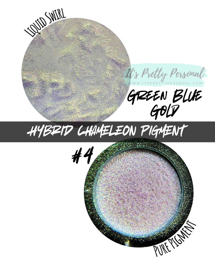 #4 Hybrid Chameleon- Green Blue Gold