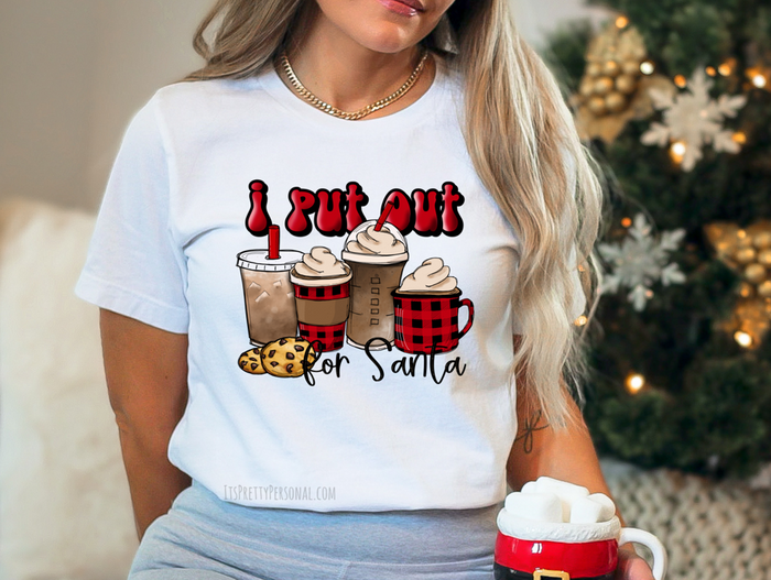 #40 DTF Print- Put Out For Santa