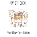 40oz Design #1- Believe In Your Dreams- Top + Bottom