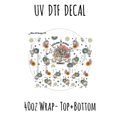 40oz Design #11- IDGAF - Top + Bottom