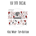 40oz Design #32- Baseball Game Day- Top + Bottom