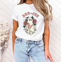 #45 DTF Print-Ghost Boo-Jee Floral