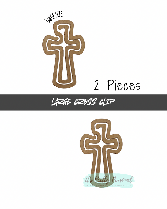 #60- CROSS PAPERCLIP- 2 pieces total