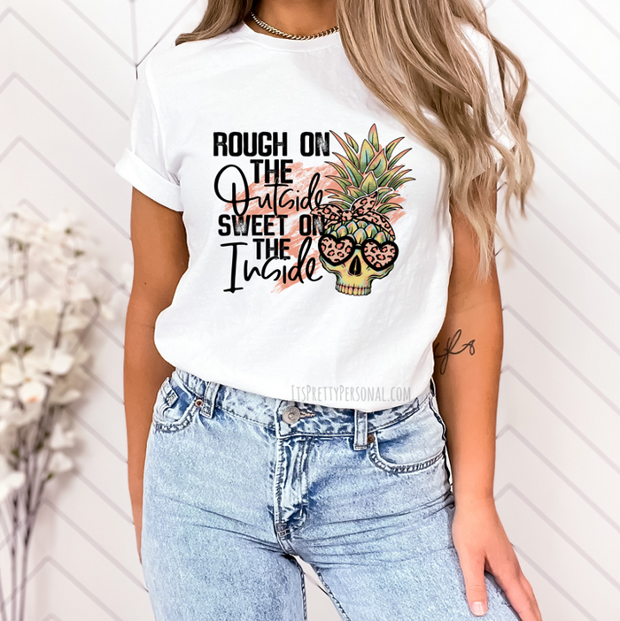 #63 DTF Print- Pine Rough Outside