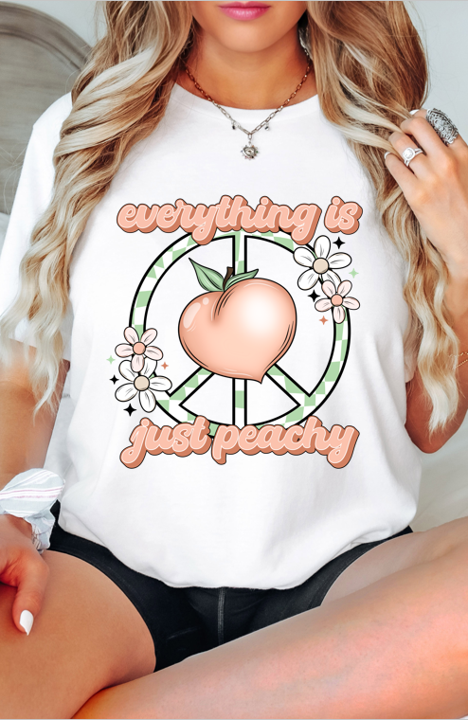 #64 DTF Print- Cerra Just Peachy