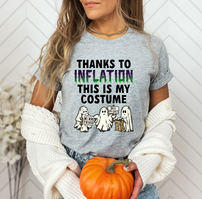 #77 DTF Print- Inflation Halloween Costume
