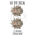 #83- Mama + Nana (2 PACK!)  3.5 inch wide UV DTF decal