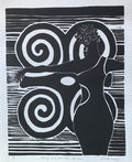 Strong and Humble Dancer | Linocut 4/9