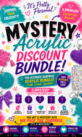 ⭐ACRYLIC Mystery Bundle- 5 Acrylic Blanks