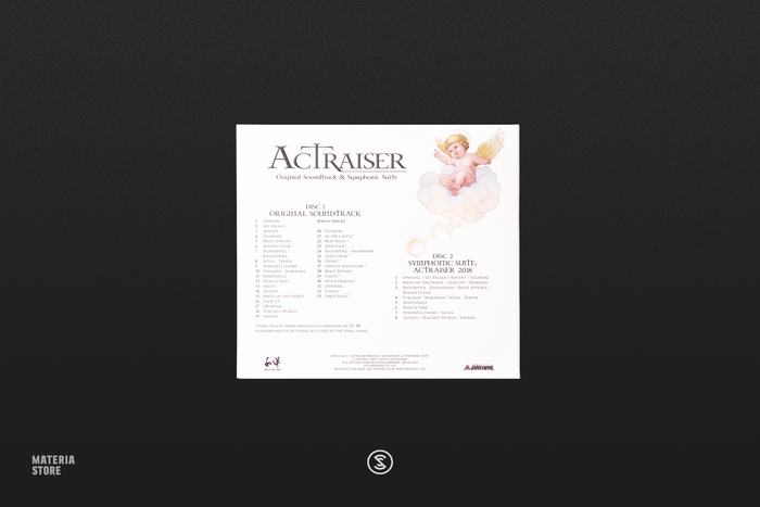ActRaiser (Original Soundtrack & Symphonic Suite) - New Japan BGM Philharmonic Orchestra (Compact Disc)
