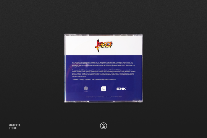 Art of Fighting: The Definitive Soundtrack - SNK NEO SOUND ORCHESTRA (Compact Disc)