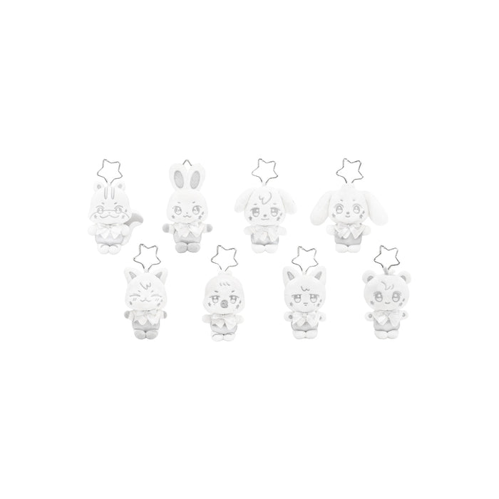 ATEEZ - [ANITEEZ IN DEJA VU Official MD] SILVER ANITEEZ PLUSH KEYRING