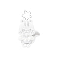ATEEZ - [ANITEEZ IN DEJA VU Official MD] SILVER ANITEEZ PLUSH KEYRING