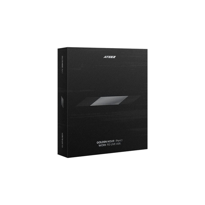 ATEEZ ALBUM ATEEZ - 10th Mini Album GOLDEN HOUR PART.1 WORK TO LIVE VER