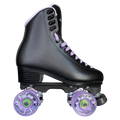 Atom Skates - Black and Lilac Jackson Finesse Nylon Outdoor Package - Outdoor Roller Skates