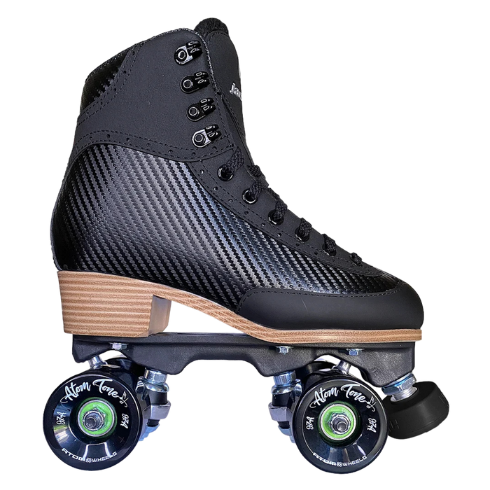 Atom Skates - Black Vibe Nylon Women's Rythm Package - Roller Skates